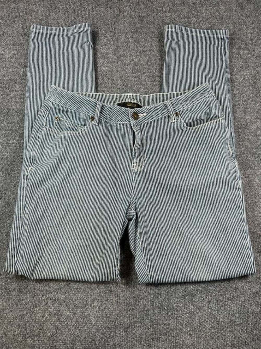 Twiggy London pinstripe jeans size 10 E26